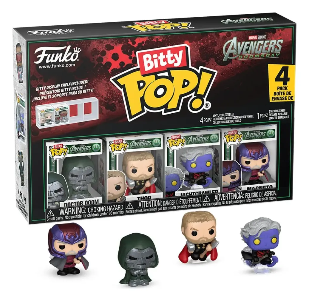 Avengers: Doomsday Bitty POP! Vinyl Figuren 4er-Pack Series 2 2,5 cm