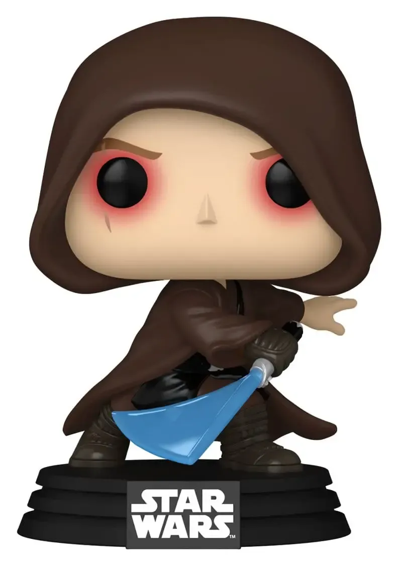 Star Wars POP! Vinyl Wackelkopf-Figur Darth Vader (Unarmored) 10 cm