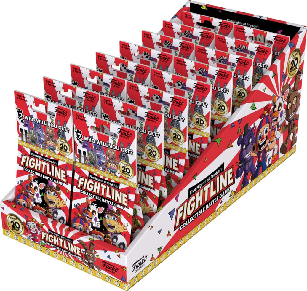 Five Nights at Freddy's Collectable Battle Game Kartenspiel-Erweiterungen Fightline Sortiment (16)