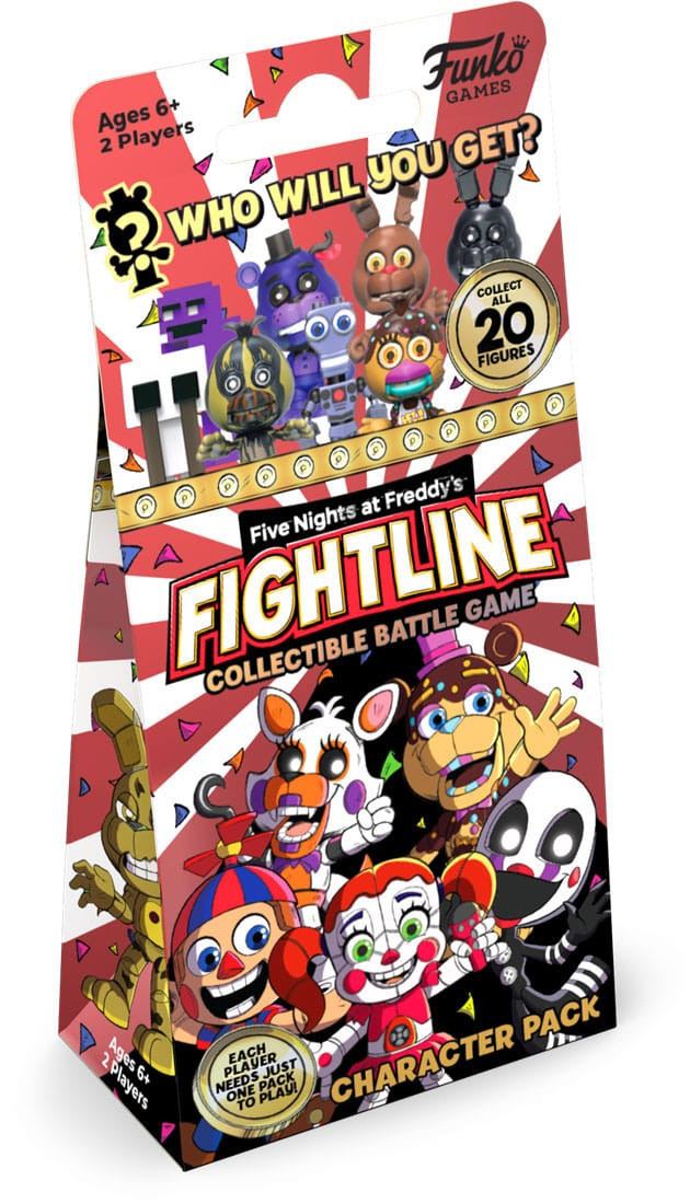 Five Nights at Freddy's Collectable Battle Game Kartenspiel-Erweiterungs Pack Fightline