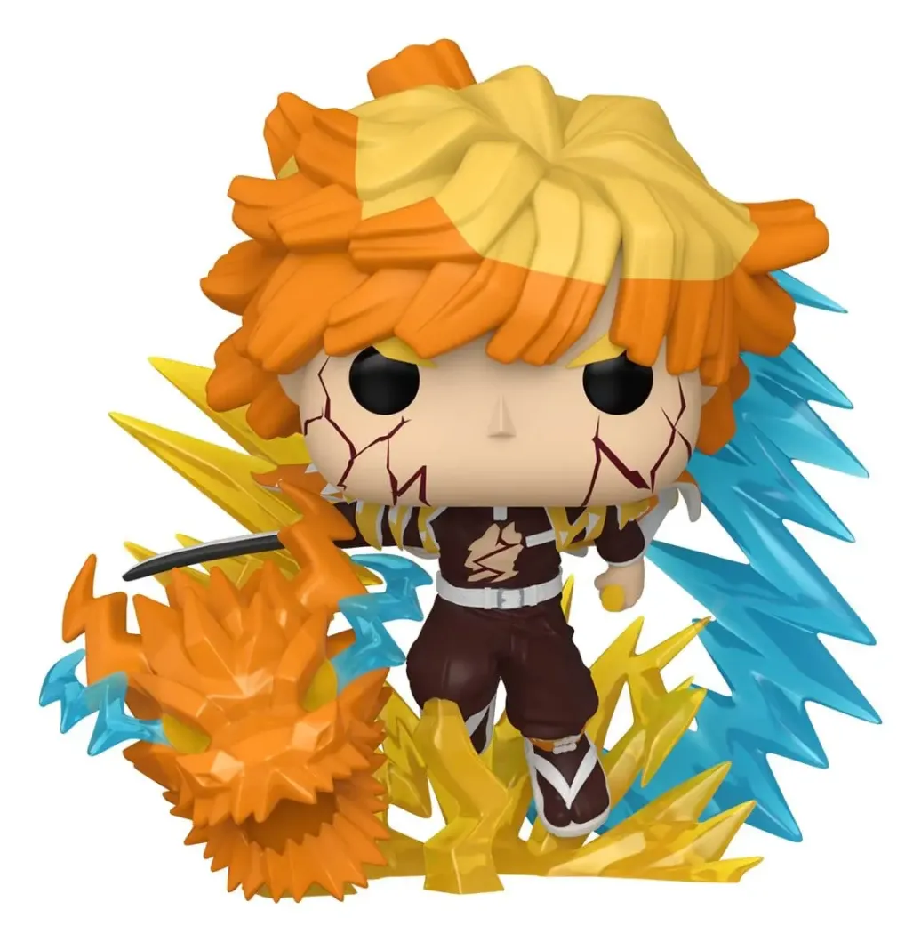 Demon Slayer: Kimetsu no Yaiba POP! Premium Vinyl Figur Zenitsu with Chase (Glow) 9 cm Sortiment (3) 