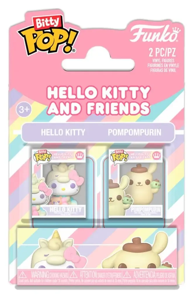 Sanrio Bitty POP! Vinyl Figuren 2er-Pack HK & PomPom 2 cm