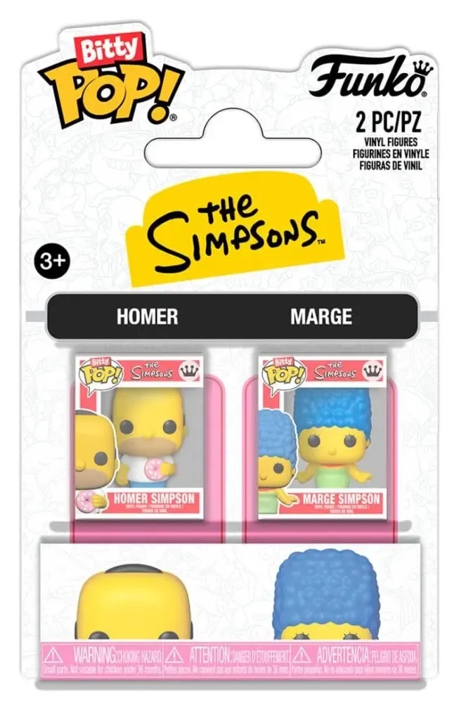 Simpsons Bitty POP! Vinyl Figuren 2er-Pack H & M 2 cm