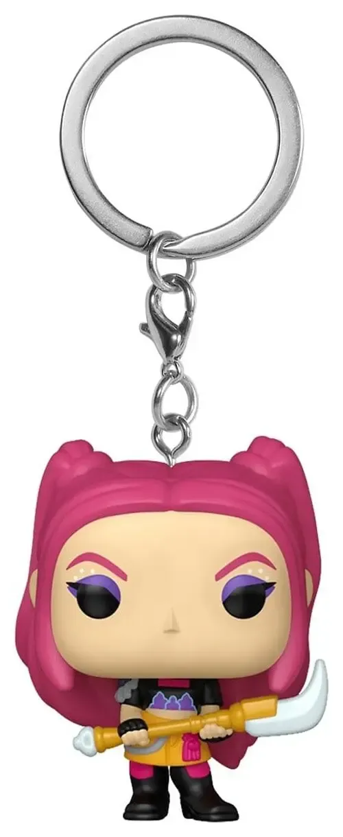 KPop Demon Hunters POP! Vinyl Schlüsselanhänger 4 cm Mira Display (12)