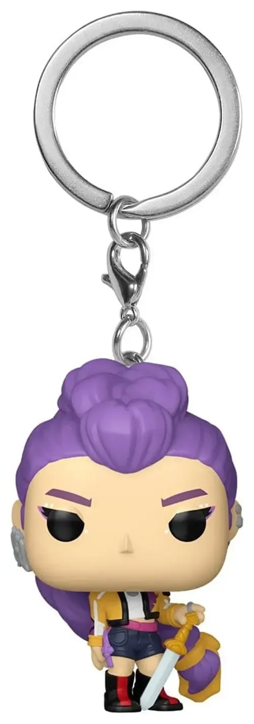 KPop Demon Hunters POP! Vinyl Schlüsselanhänger 4 cm Rumi Display (12)