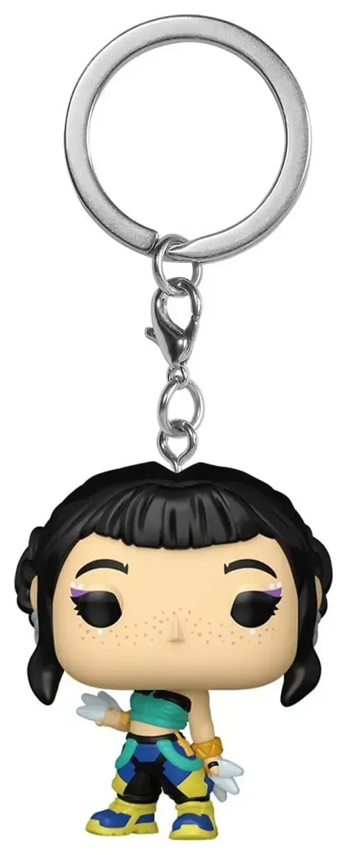 KPop Demon Hunters POP! Vinyl Schlüsselanhänger 4 cm Zoey Display (12)