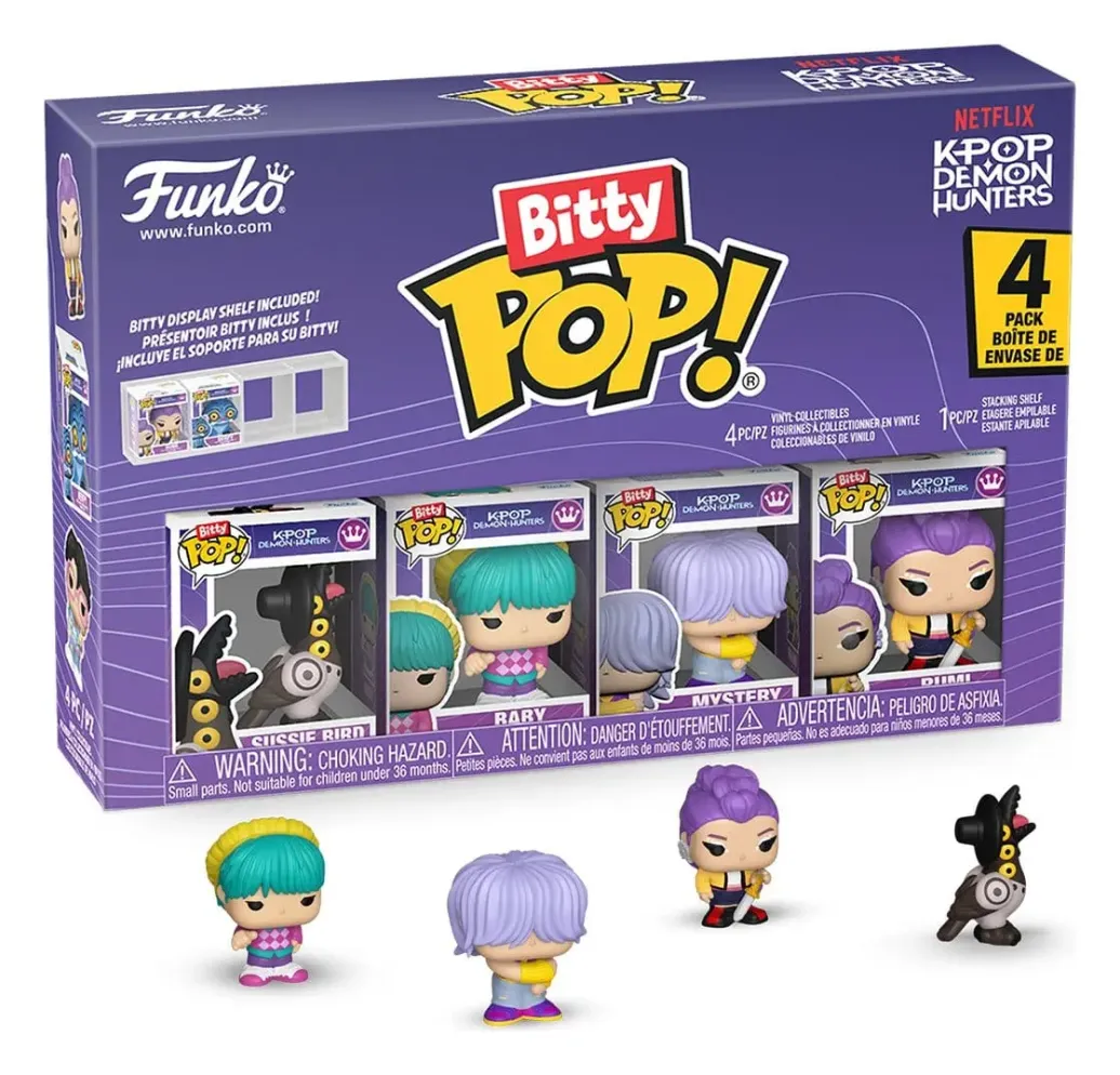 Netflix Bitty POP! Mini Figuren 4er-Pack Rumi 2 cm