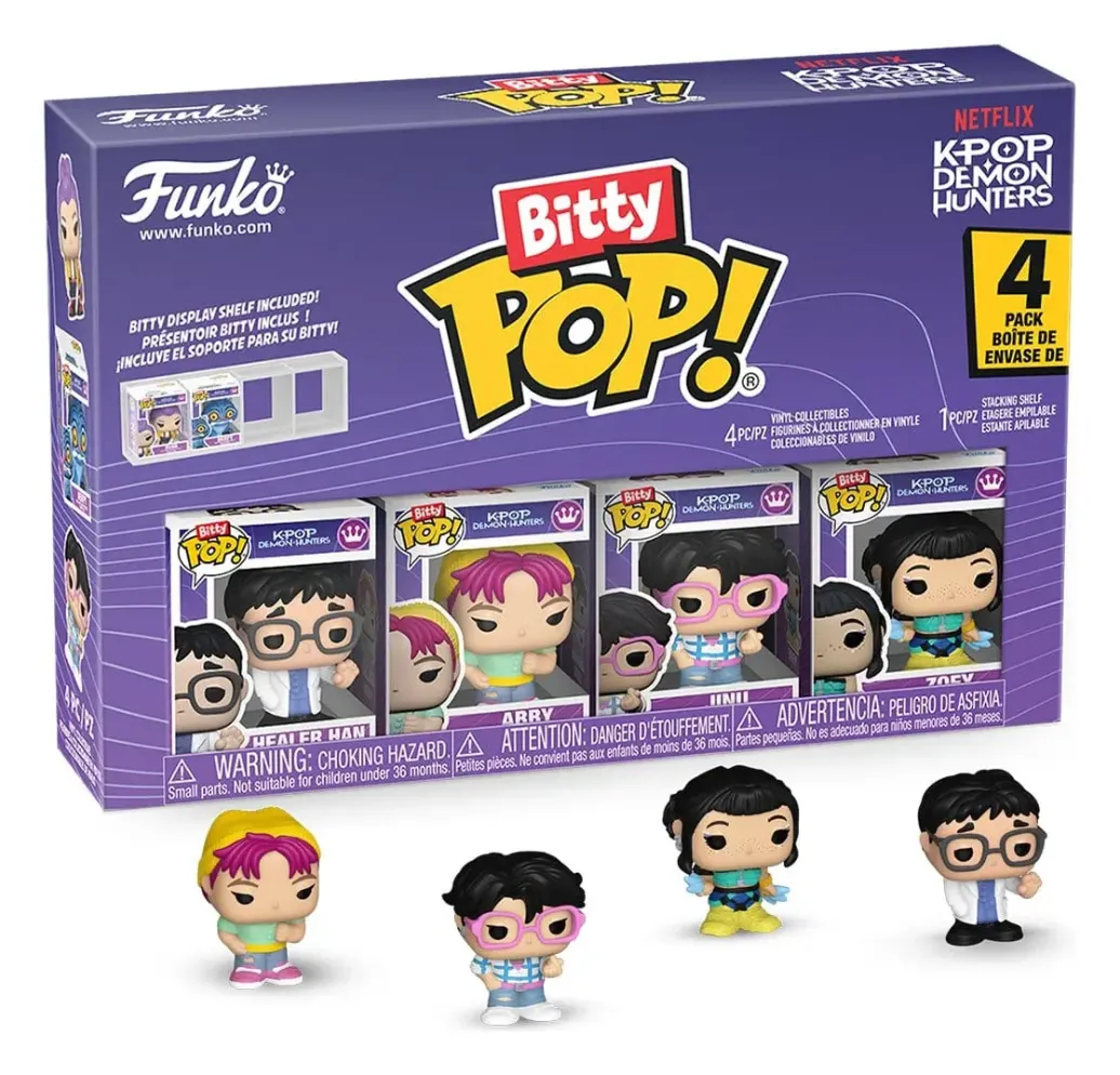 Netflix Bitty POP! Mini Figuren 4er-Pack Zoey 2 cm