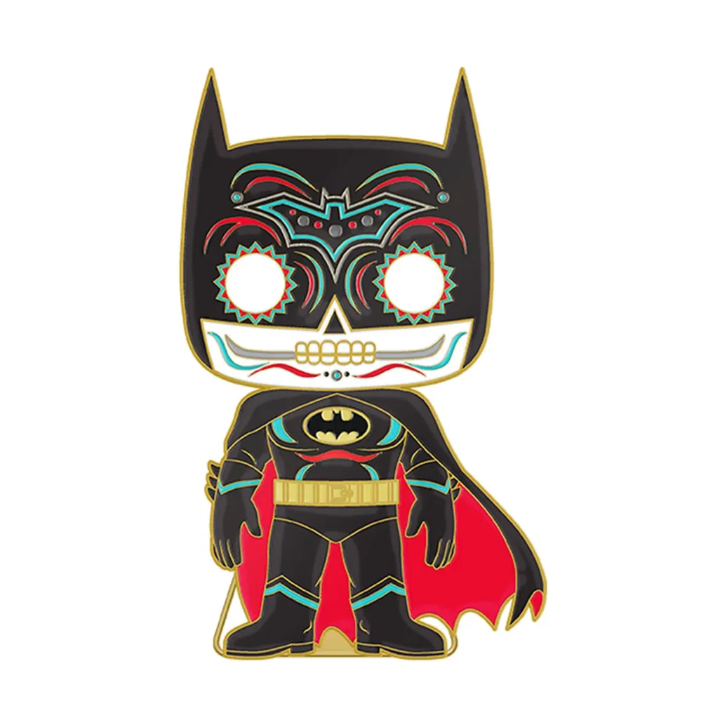 DC Comics DOTD Loungefly POP! Pin Ansteck-Pin Batman (Glow-in-the-Dark) 10 cm