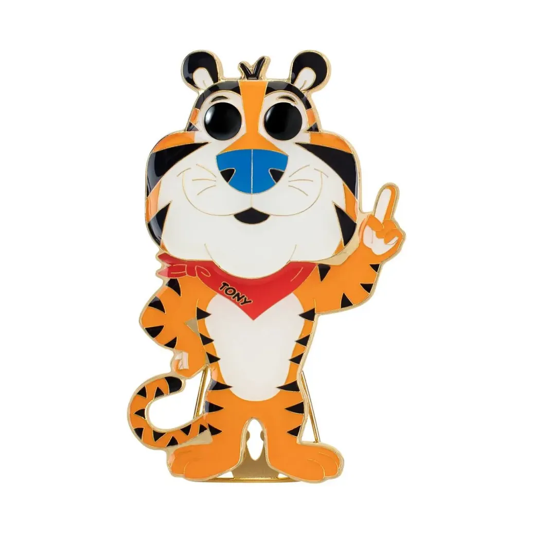Frosted Flakes POP! Pin Ansteck-Pins Tony The Tiger Chase Group 10 cm Sortiment (12)