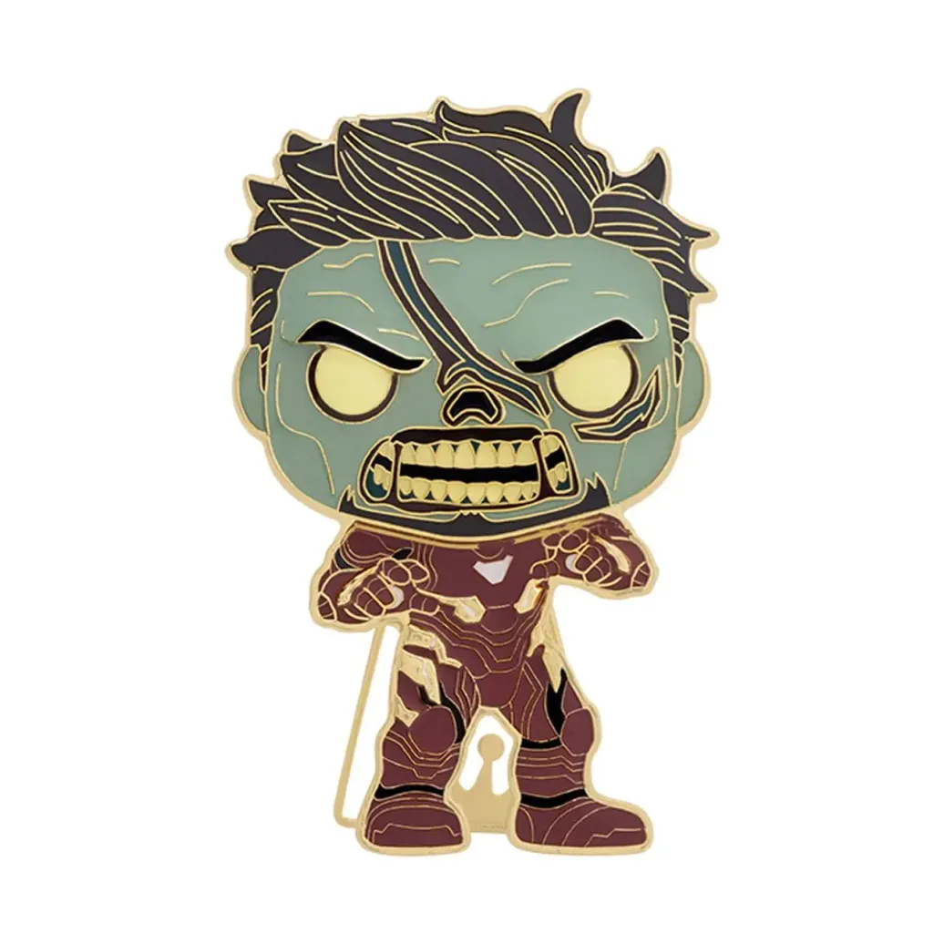 What If...? POP! Pin Ansteck-Pin Zombie Tony Stark 10 cm