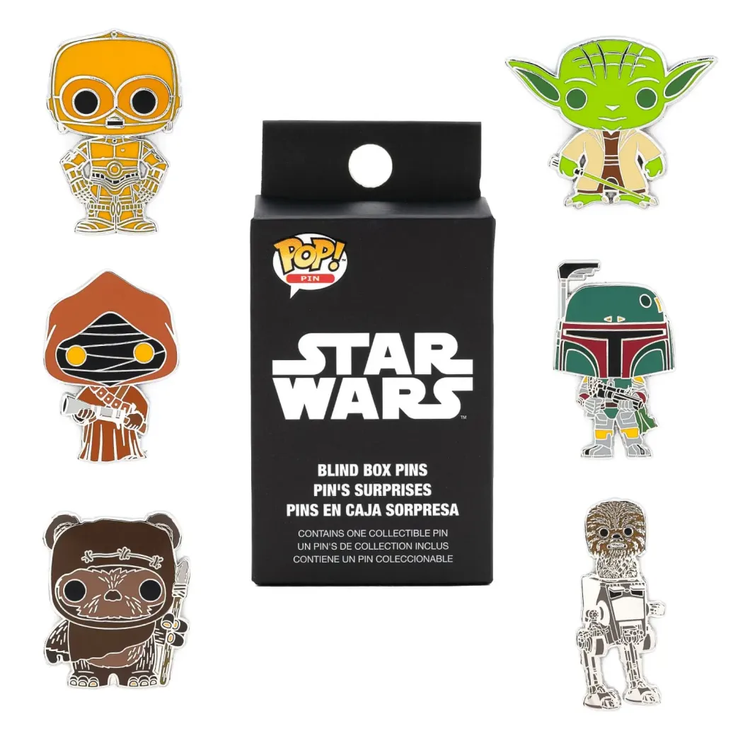 Star Wars POP! Pin Ansteck-Pins Group NCA 3 cm Sortiment (12)