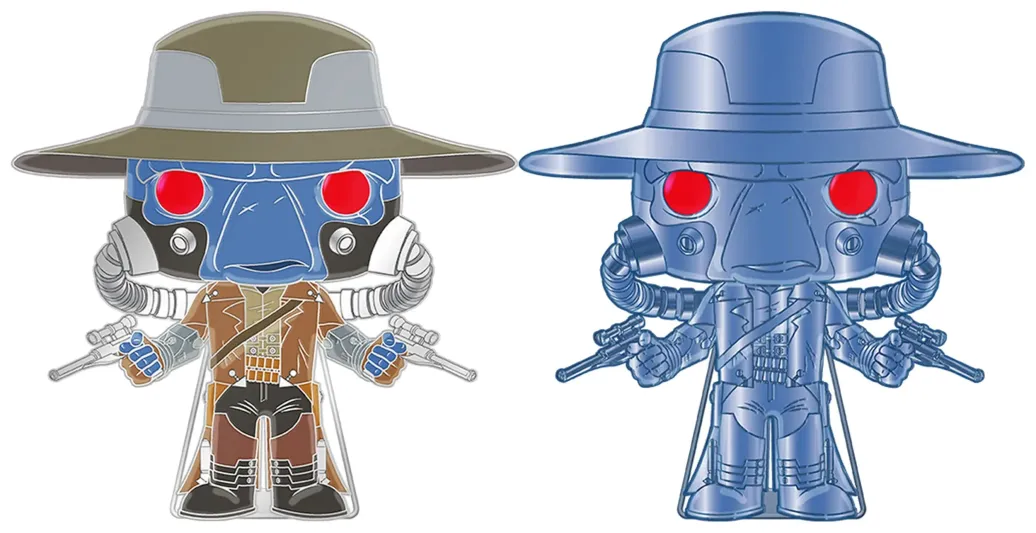Star Wars Clone Wars Loungefly POP! Pin Ansteck-Pin Cad Bane 10 cm