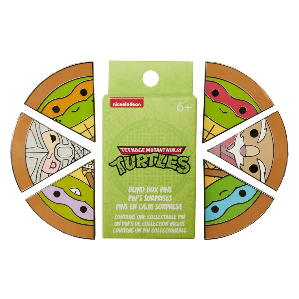 Teenage Mutant Ninja Turtles Loungefly Ansteck-Pins Blind Box Sortiment Pizza Slices (12)
