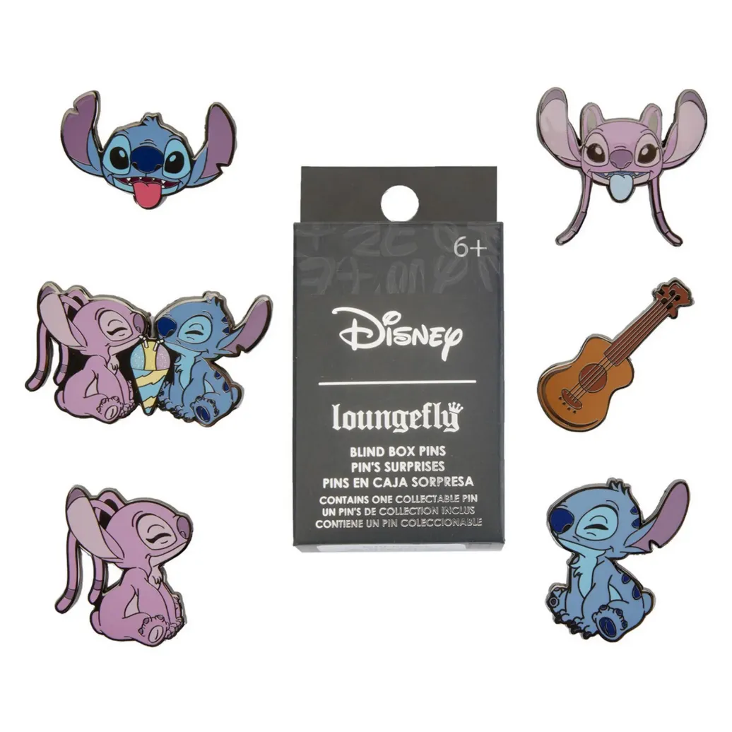 Lilo & Stitch POP! Pin Ansteck-Pins Stitch & Angel 4 cm Sortiment (12)