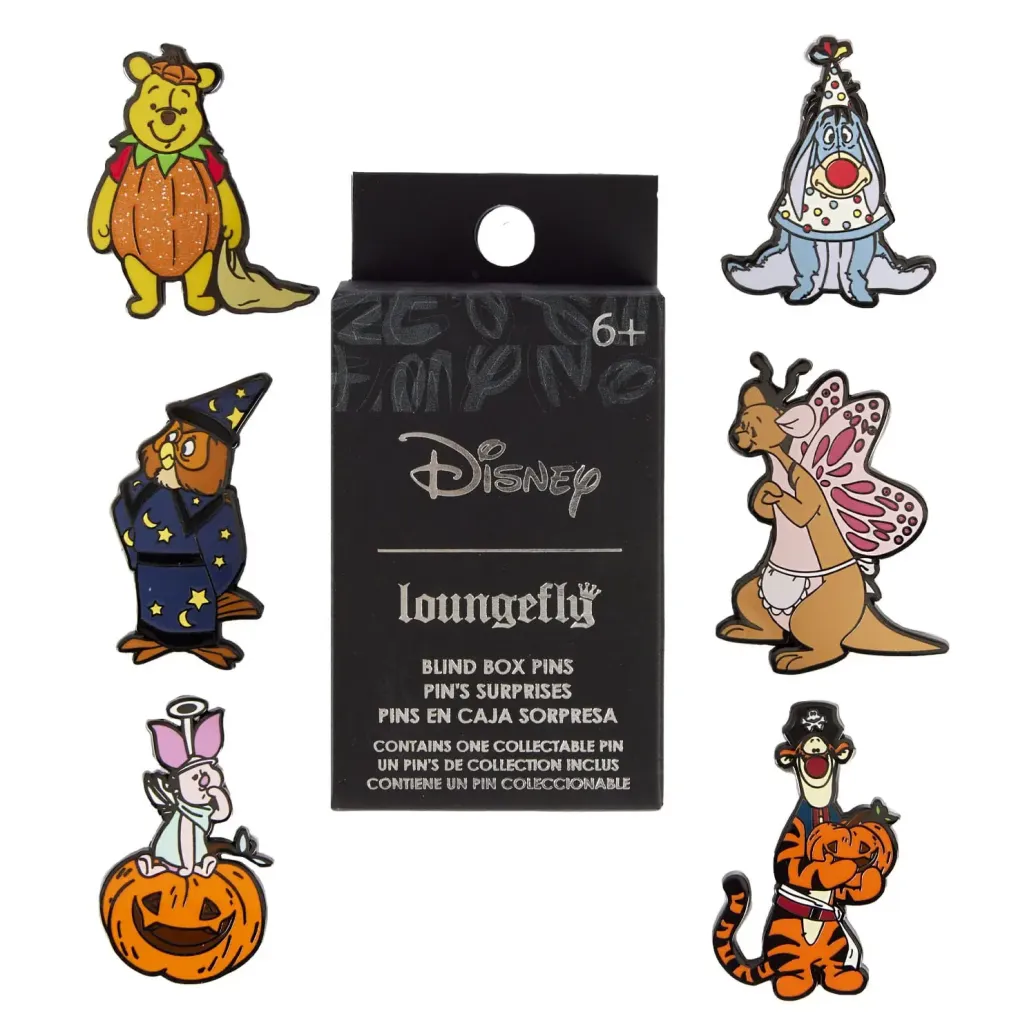 Disney by Loungefly Ansteck-Pins Blind Box Sortiment Winnie The Pooh Halloween (12)