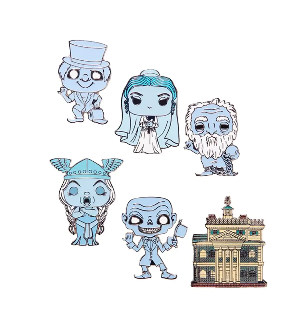 Disney Ansteck-Pins Haunted Mansion Display (12)