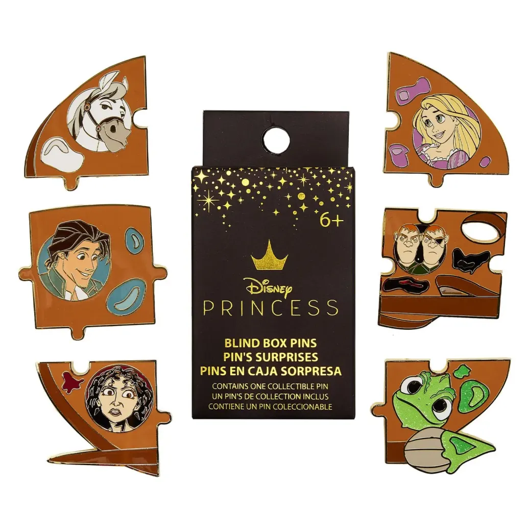 Disney Loungefly POP! Pin Ansteck-Pins Tangled Rapunzel Paints 3 cm Sortiment (12)