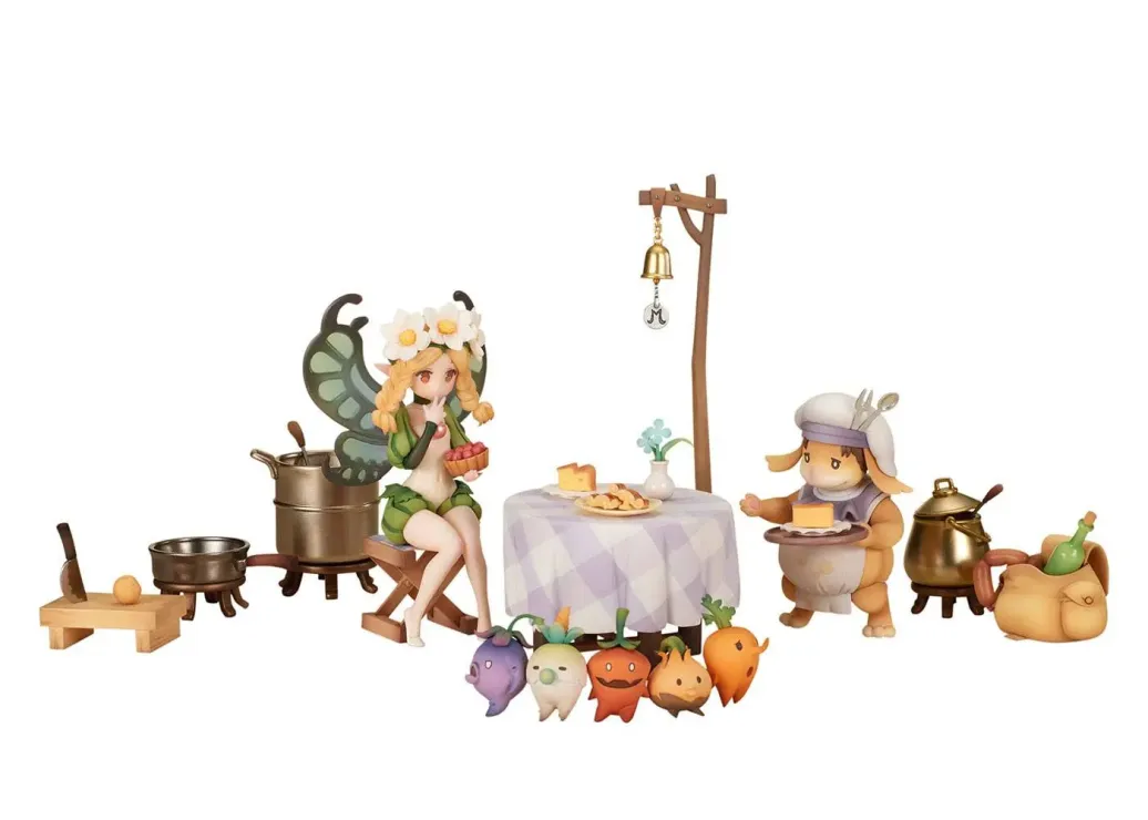 Odin Sphere Leifthrasir Statue Mercedes & Maury's Catering Service 12 cm