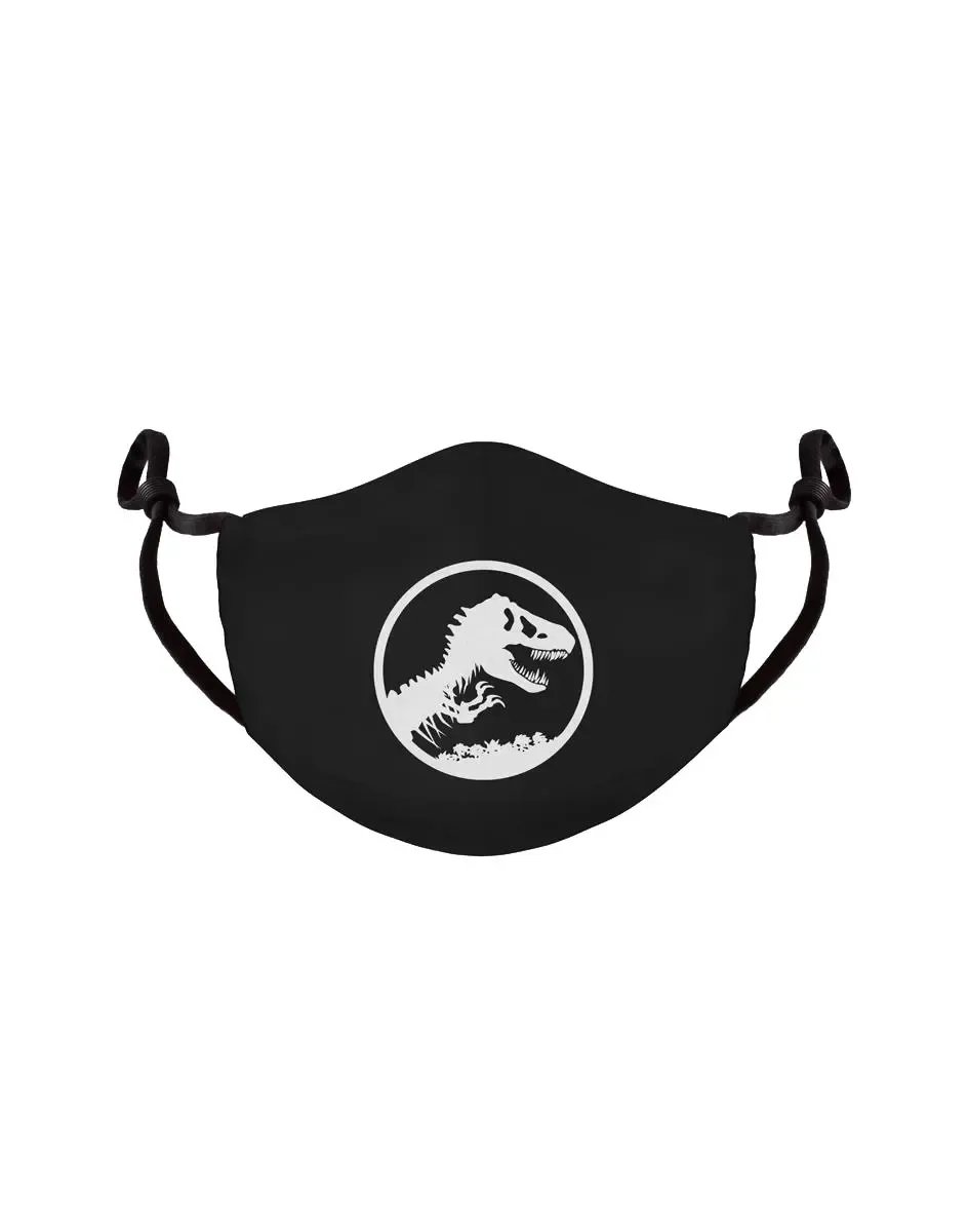 Jurassic Park Stoffmaske Logo