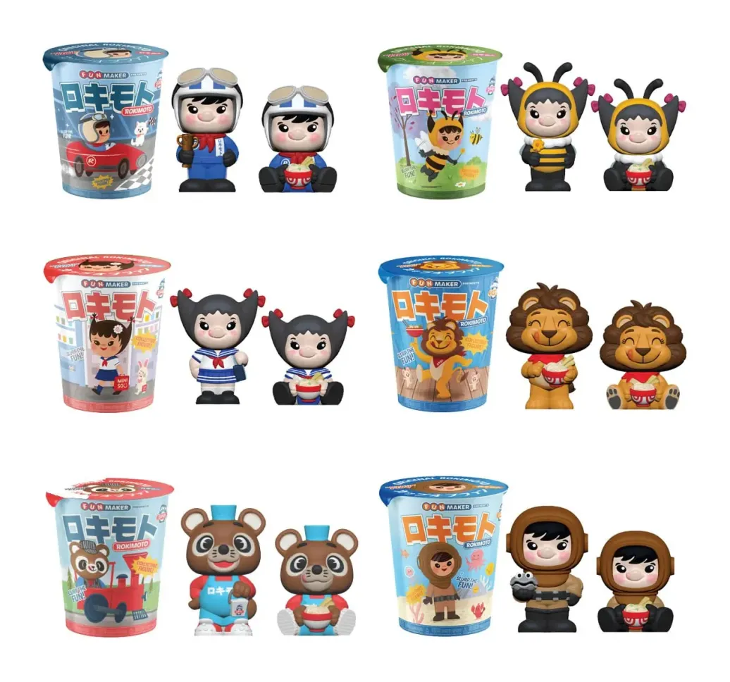 Rokimoto Minifiguren 10 cm Wave 2 Display (12)