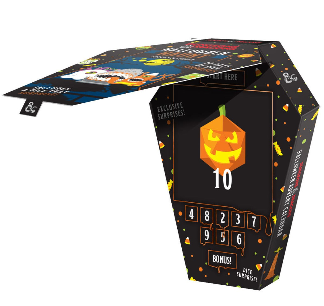 Dungeons and Dragons Halloween Adventskalender 10 Days Halloween Haunt