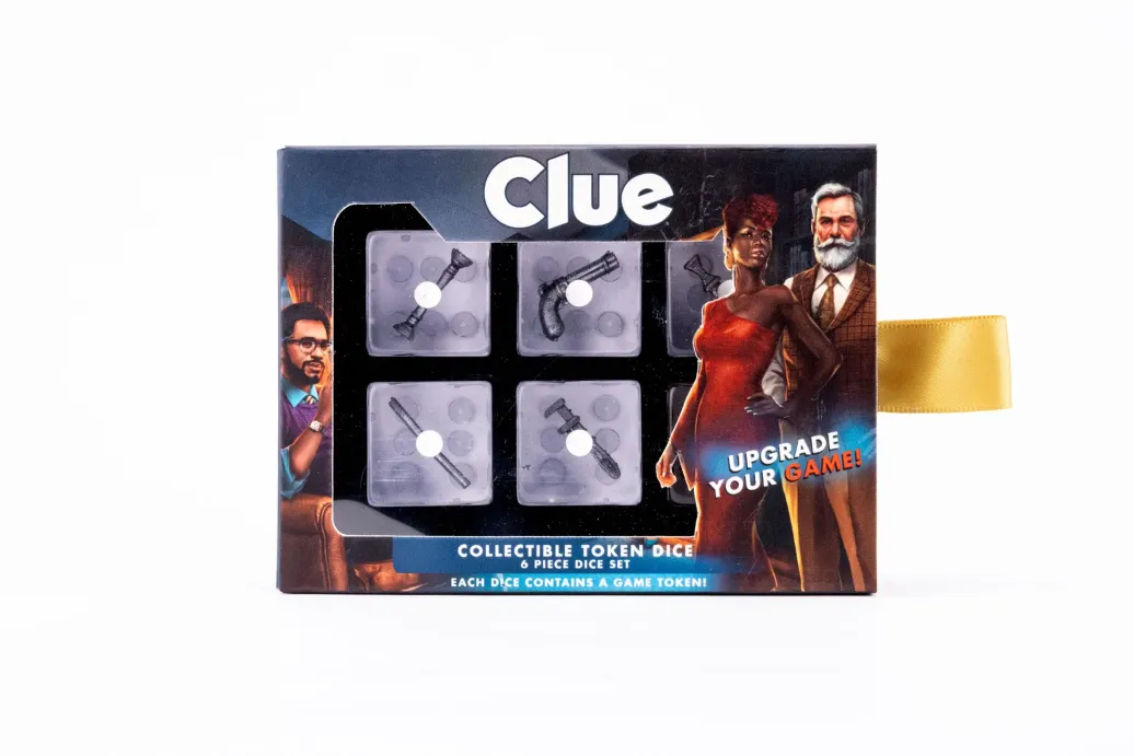 Cluedo Würfel Set Token Weapons