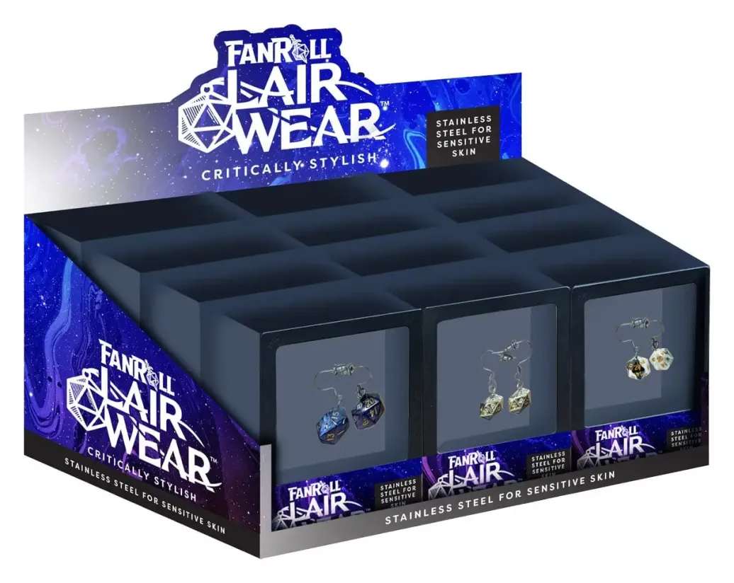 Lair Wear Würfel-Ohrringe Sortiment (12)