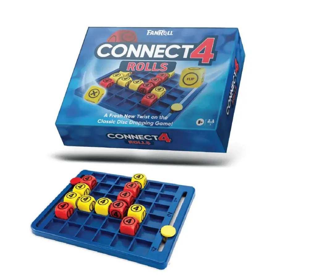 FanRoll Hasbro Spiel Connect 4 Rolls
