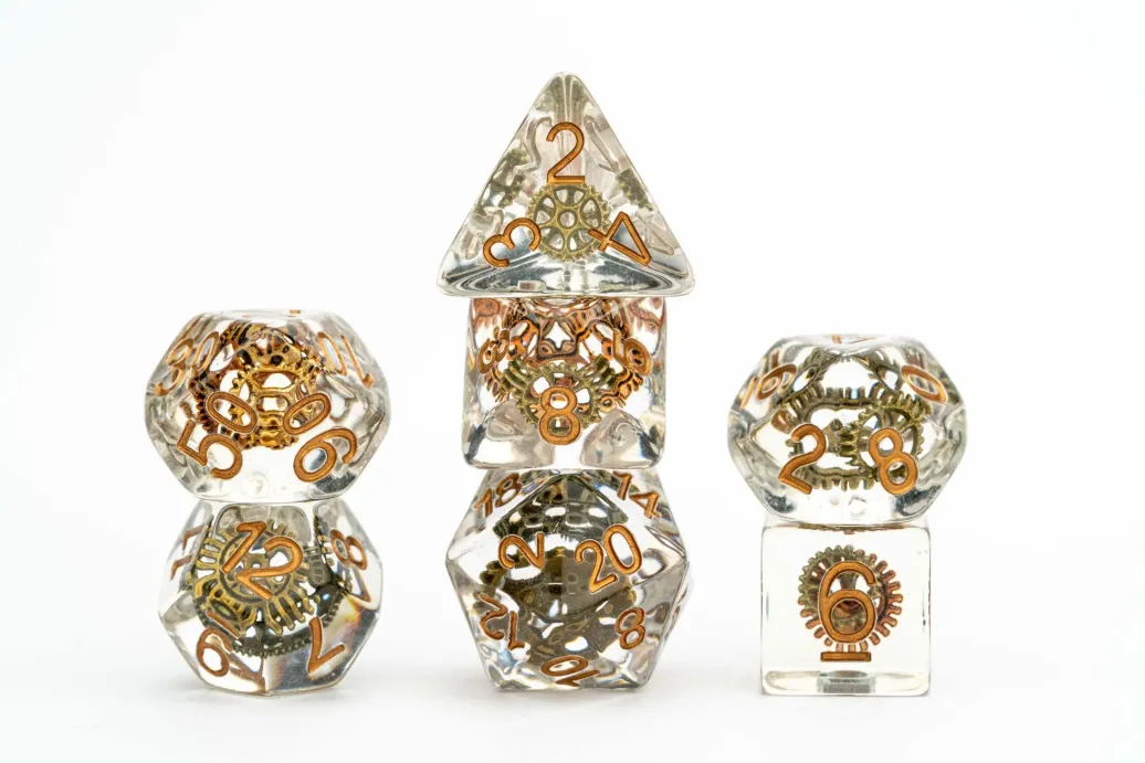 FanRoll Würfel Set Gear (7)