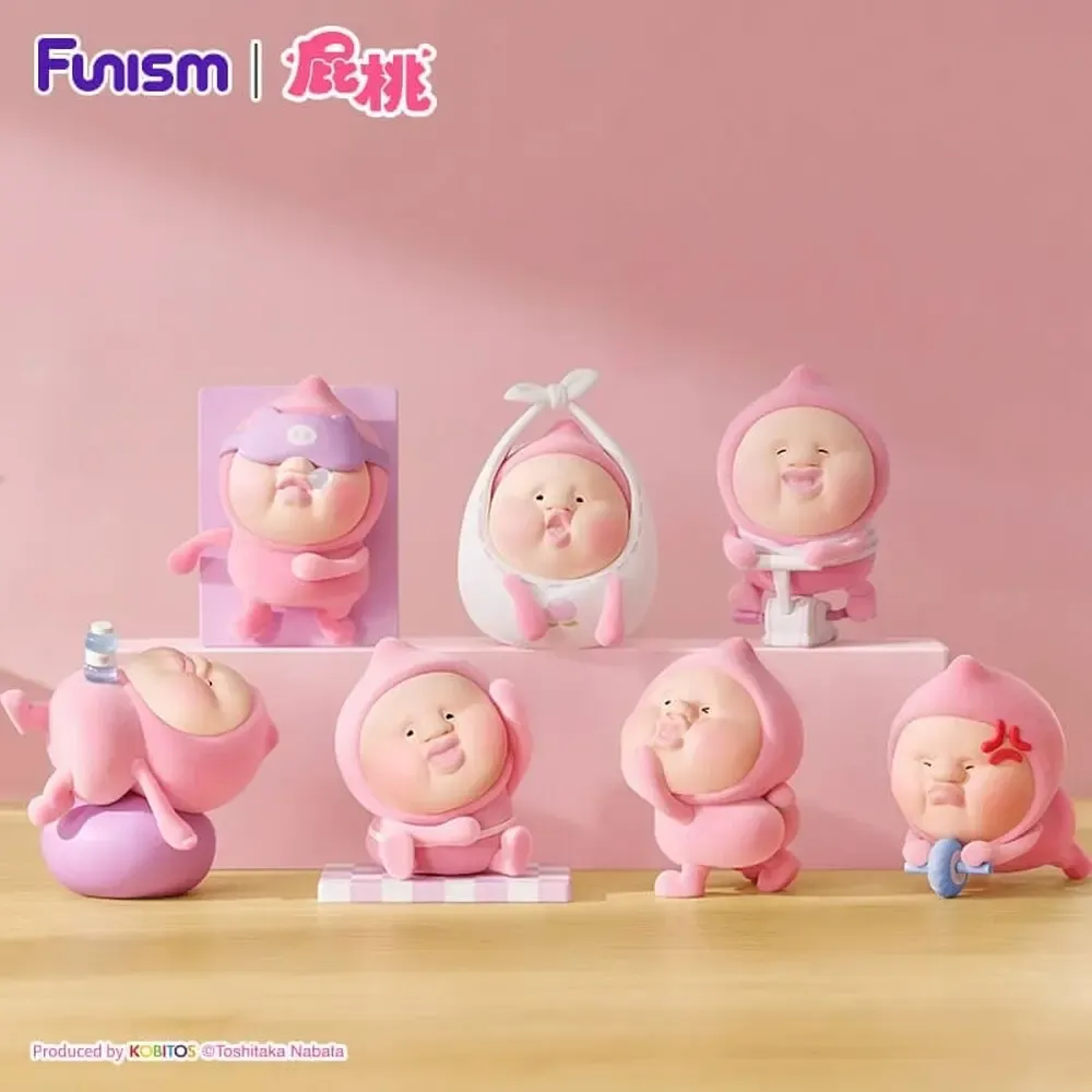 Kobitos Blind Box Minifiguren Gym Challenges Series 8 cm Display (6) 
