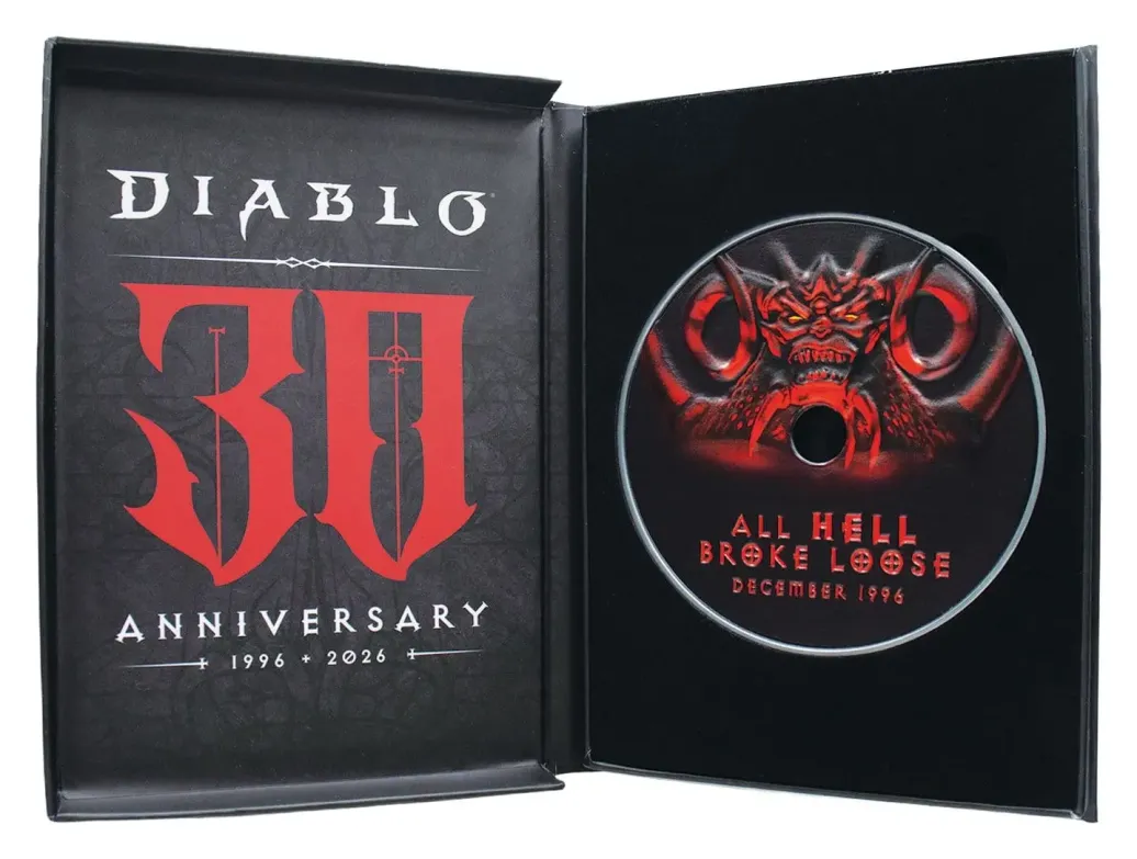 Diablo Replik 30th Anniversary CD-ROM Limited Edition 11 cm
