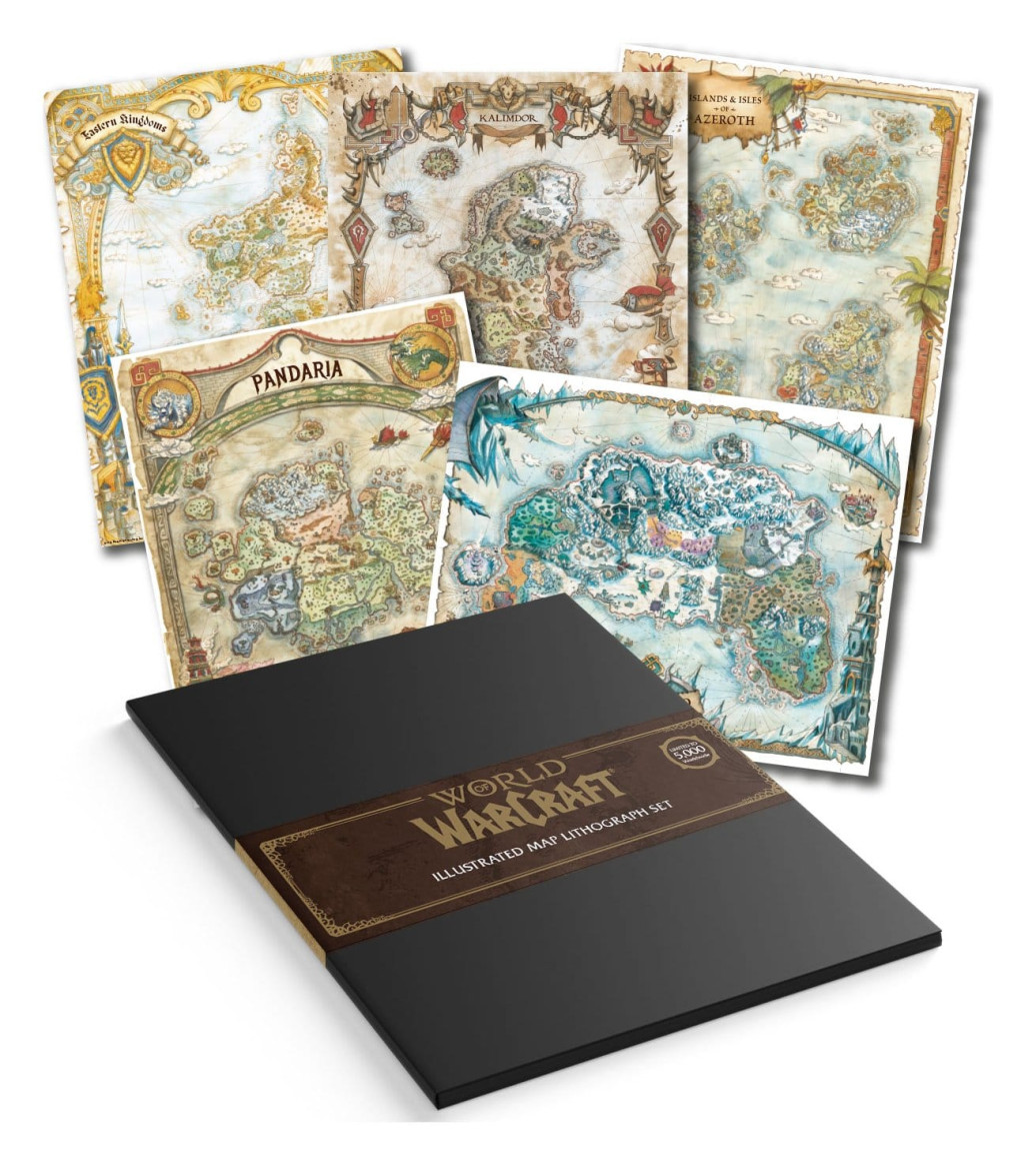 World of Warcraft Kunstdruck Set Limited Edition 36 x 28 cm