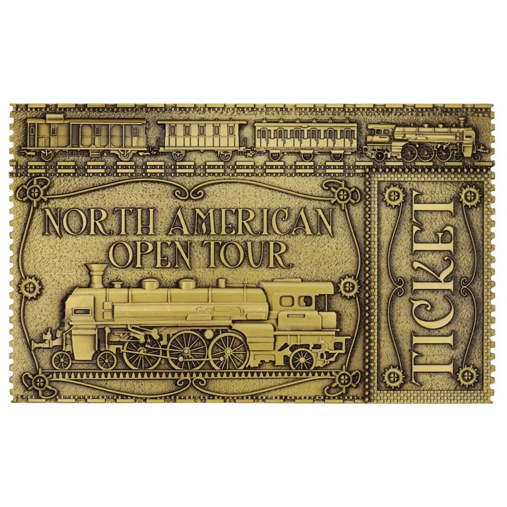 Ticket to Ride Replik North American Open Tour Ticket Limited Edition