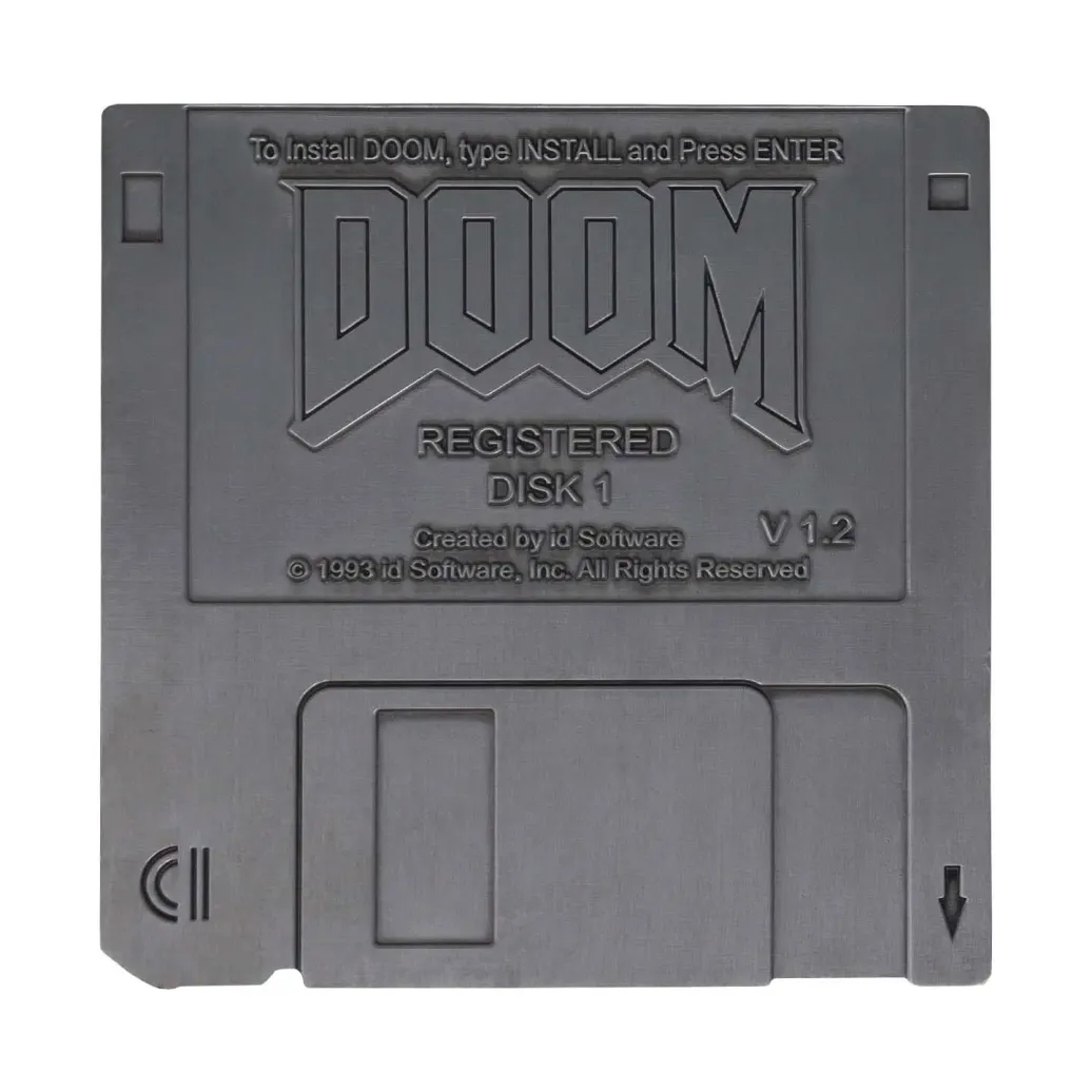 Doom Eternal Replik Floppy Disc Limited Edition