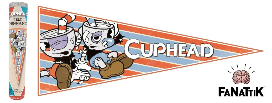 Cuphead Wimpel Poster