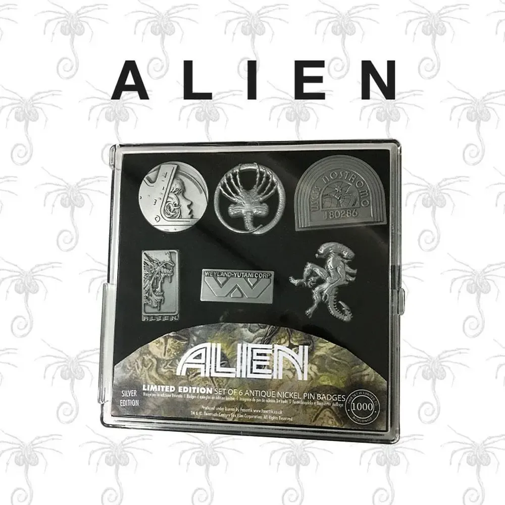 Alien Ansteck-Pin 6er-Pack Limited Edition