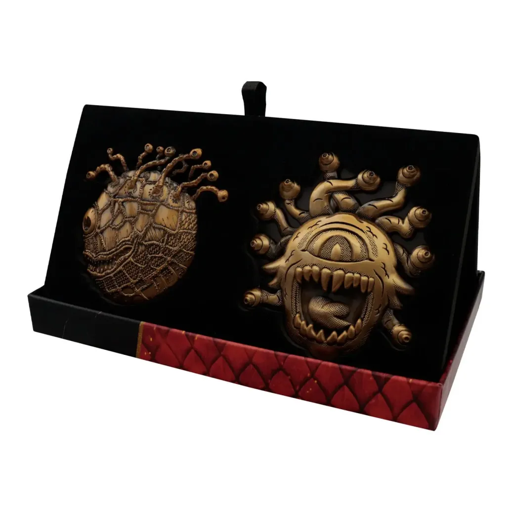Dungeons & Dragons Medaillen-Set 50th Anniversary Beholder Twin Edition 