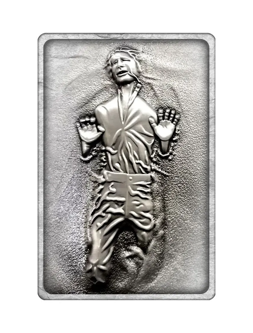 Star Wars Iconic Scene Collection Metallbarren Han Solo Limited Edition