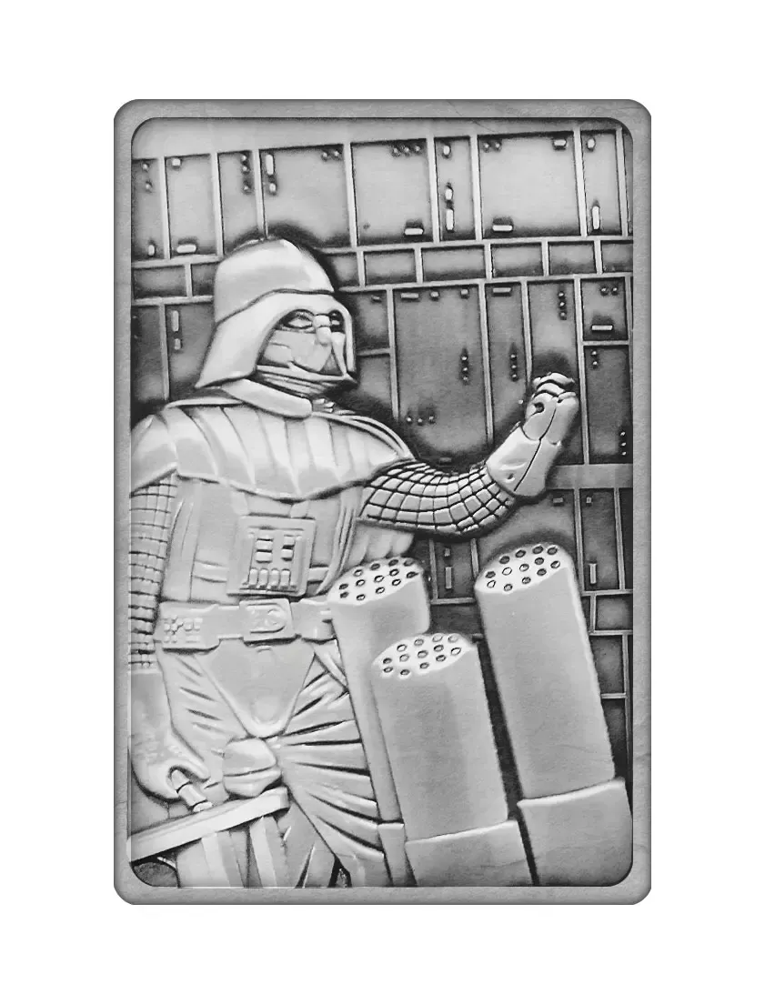 Star Wars Iconic Scene Collection Metallbarren Darth Vader Limited Edition