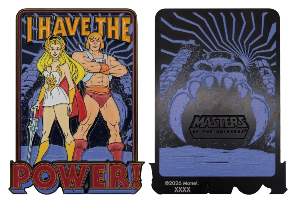 Masters of the Universe Metallbarren He-Man & She-Ra Limited Edition
