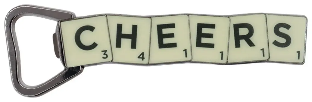 Scrabble Flaschenöffner Magnetic Cheers