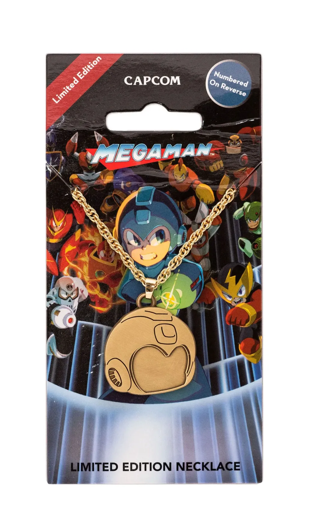 Mega Man Halskette Helm