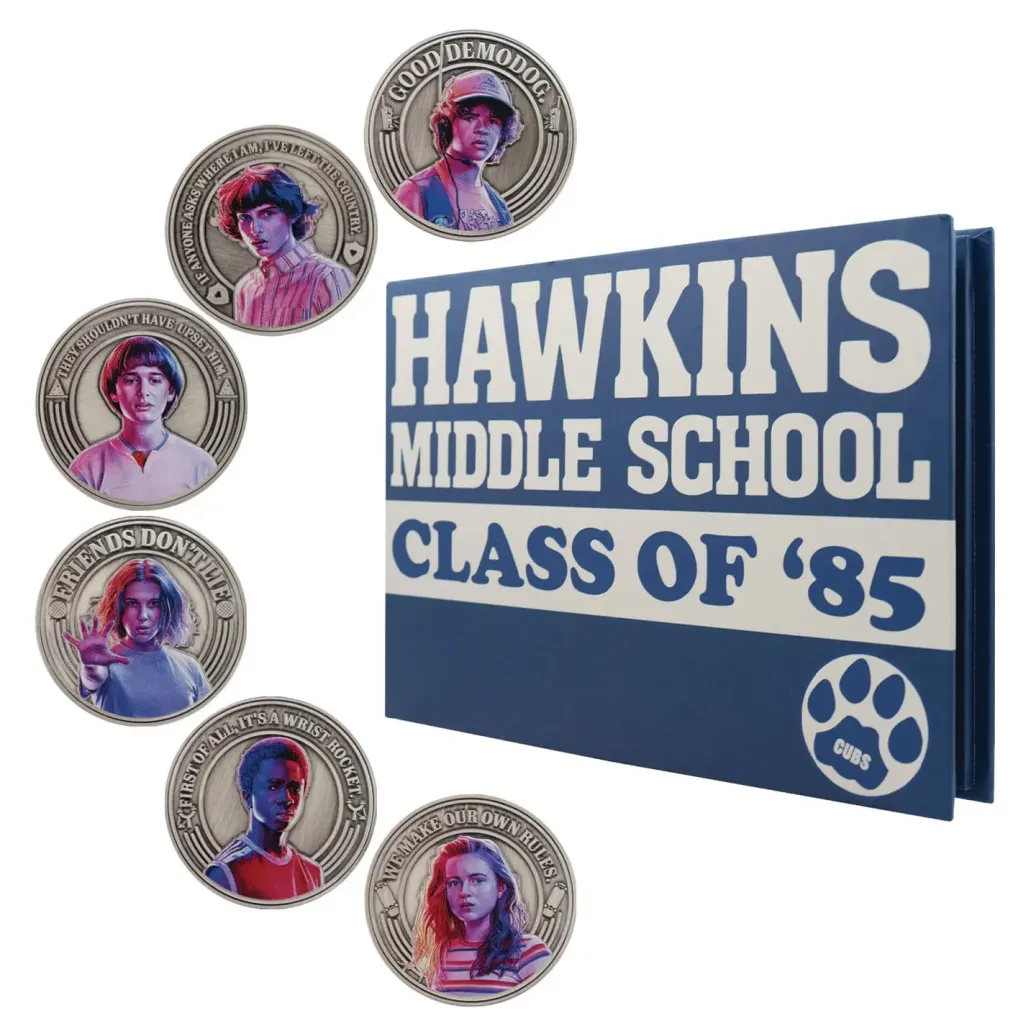 Stranger Things Album Coin Album Yearbook