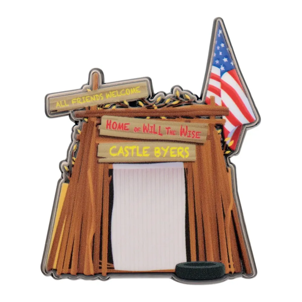 Stranger Things Ansteck-Pin Castle Byers Limited Edition        