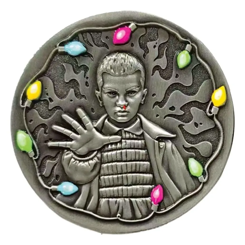 Stranger Things Sammelmünze 10th Anniversary Eleven Limited Edition