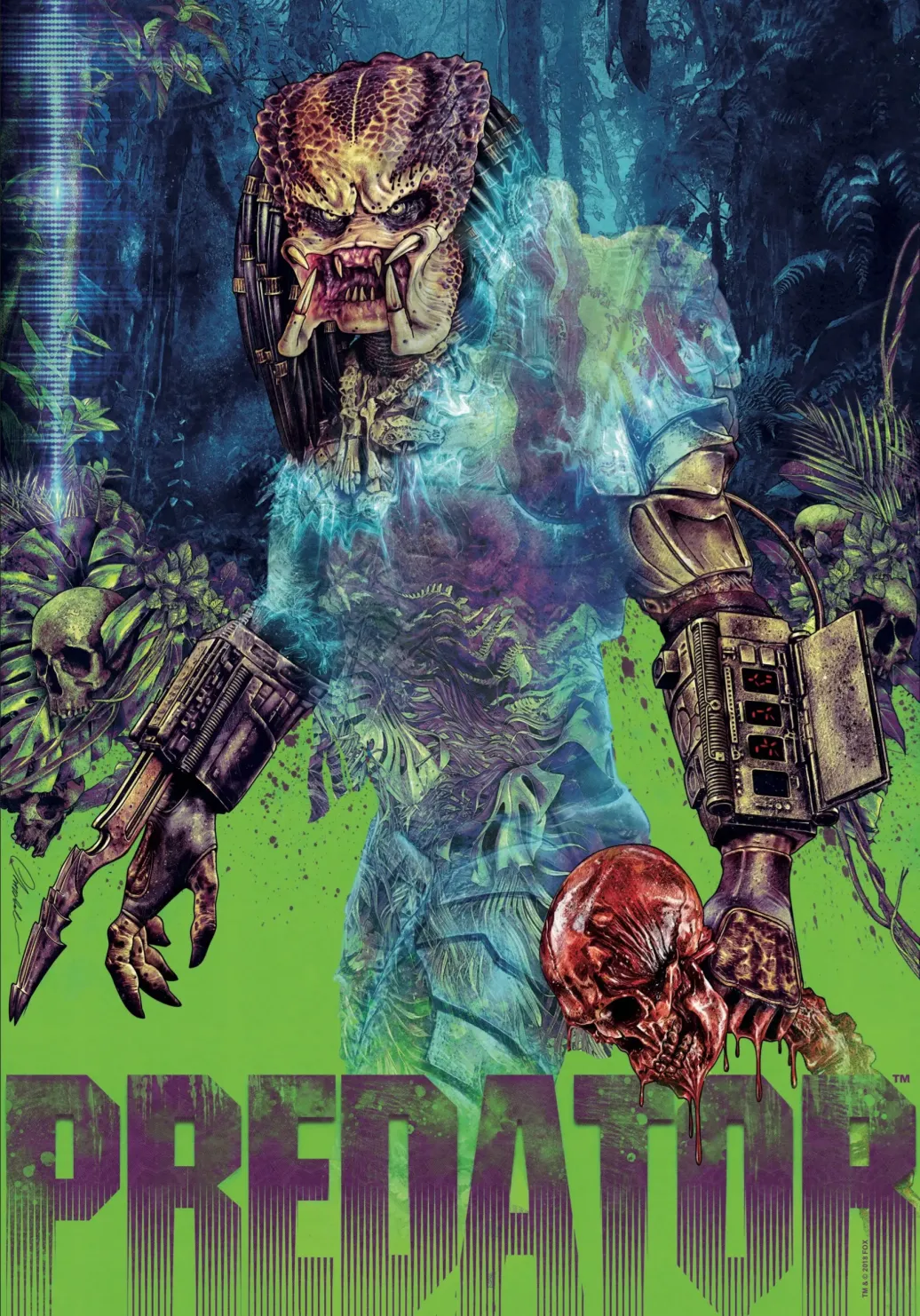 Predator Kunstdruck Predator 42 x 30 cm