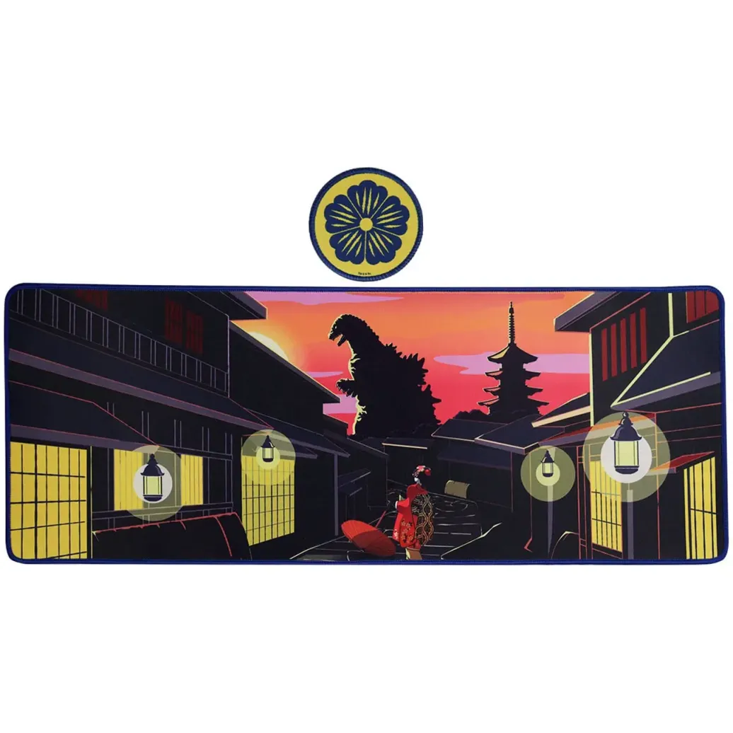 Godzilla Schreibtischunterlage & Untersetzer Limited Edition