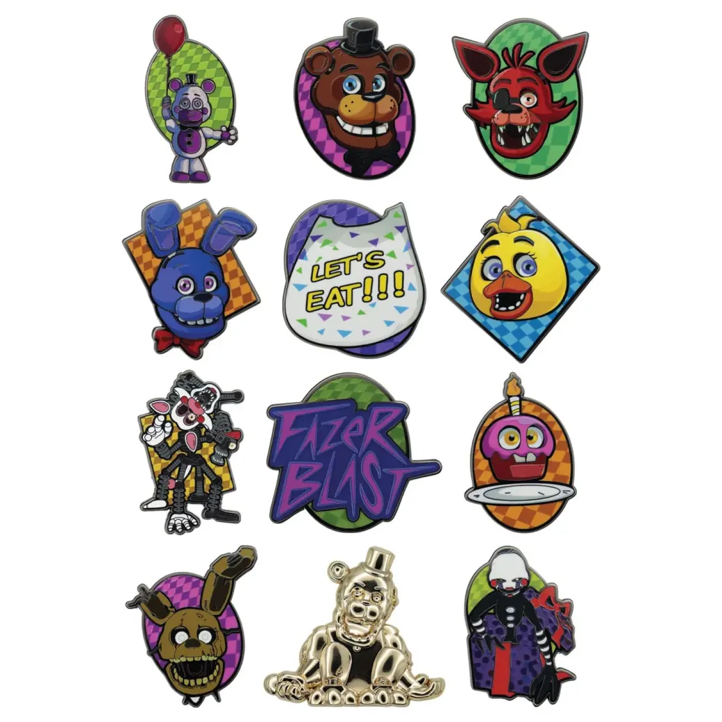 Five Nights at Freddy´s Ansteck-Pins Display Mystery Pin Badge (12)