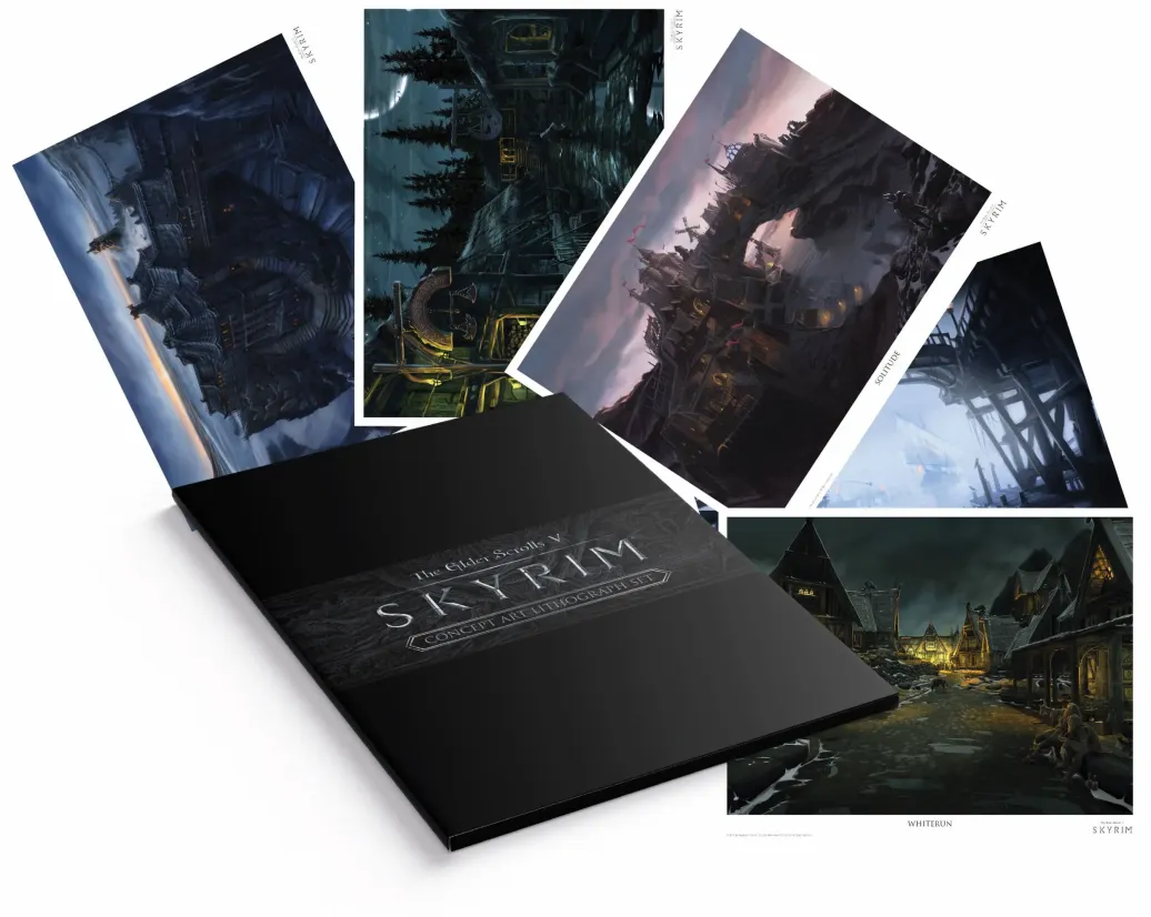 The Elder Scrolls Kunstdrucke 5er-Set 35 x 28 cm